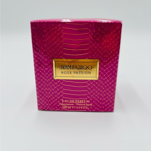 Jimmy Choo Rose Passion Eau de Parfum 100 mL / 3.3 oz New In Box - Picture 2 of 4